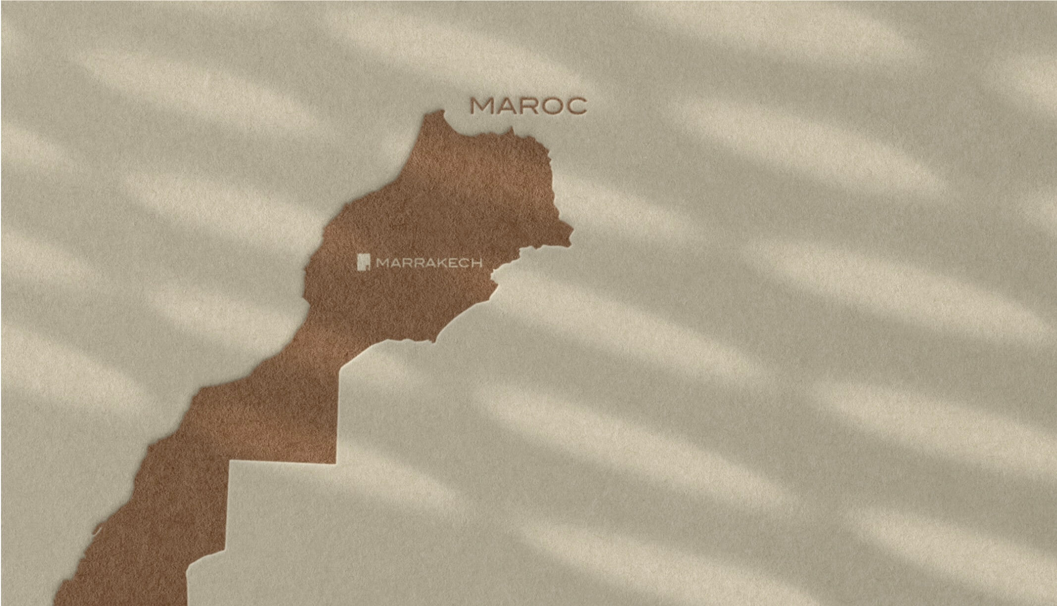 carte du maroc
