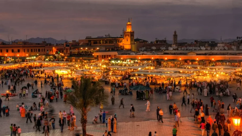 Jemaa el-Fna square, the heart of Marrakech