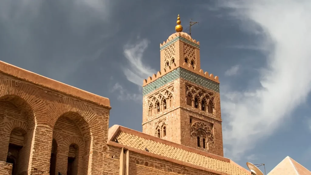 The Koutoubia Mosque minaret
