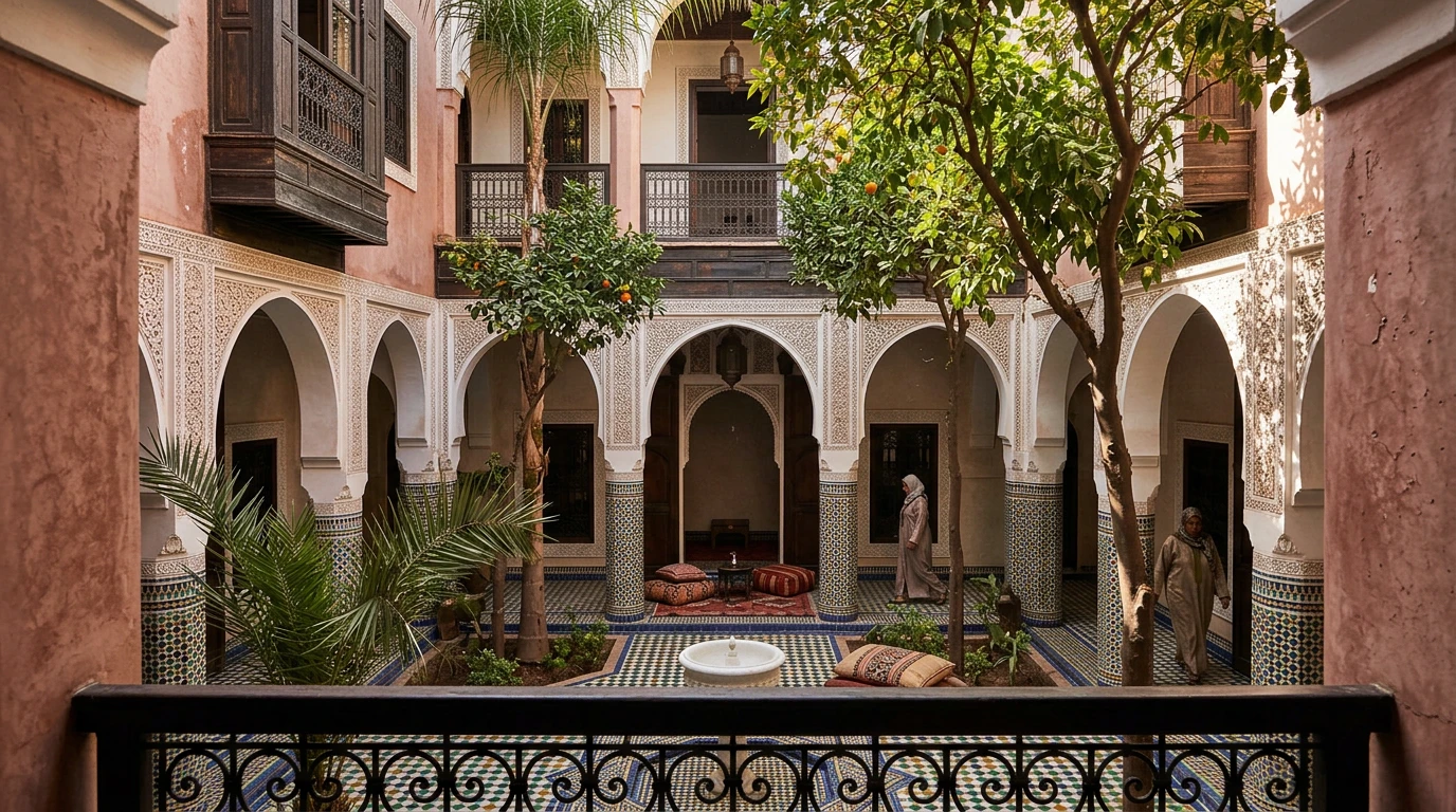 Illustration de l'article : Acheter un Riad dans la Médina de Marrakech: Charme, Prix et Opportunités