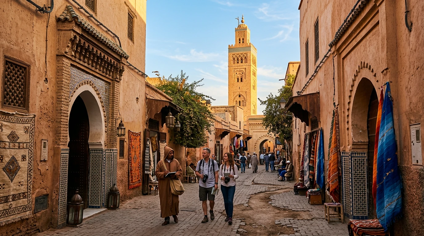 Illustration de l'article : Monuments de la médina de Marrakech: le guide complet pour explorer le cœur historique