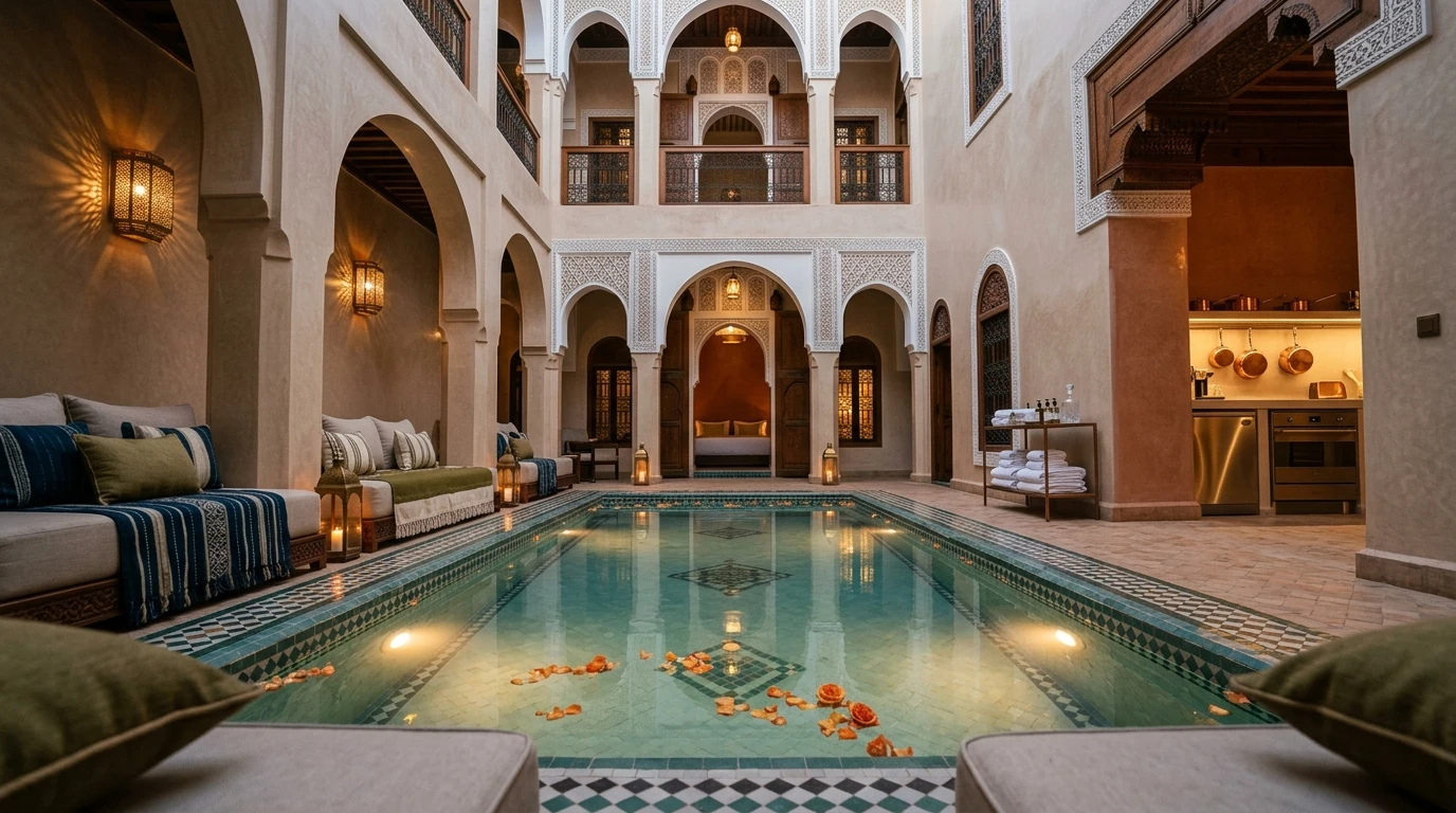 Article illustration: Turning a Riad into a Guest House at Marrakech: The Complete Guide to Profitability