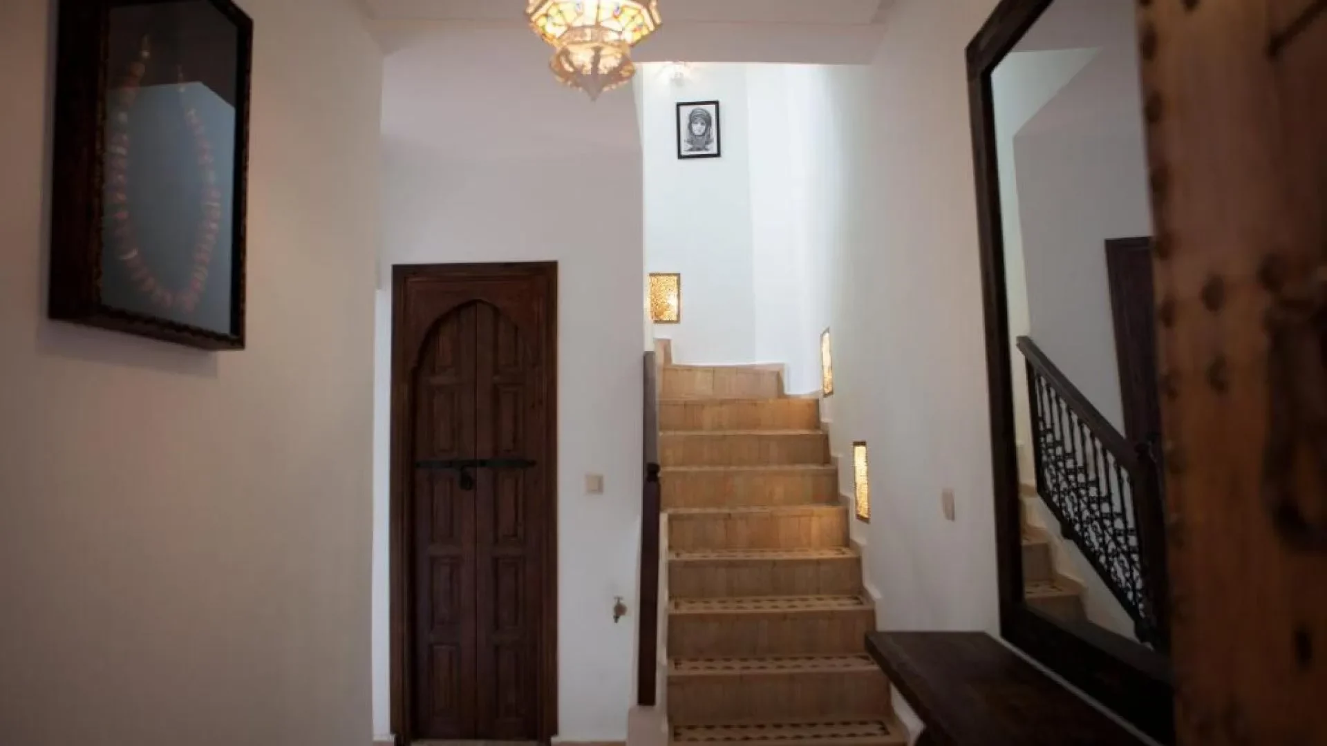 Riad Achwaq stairs