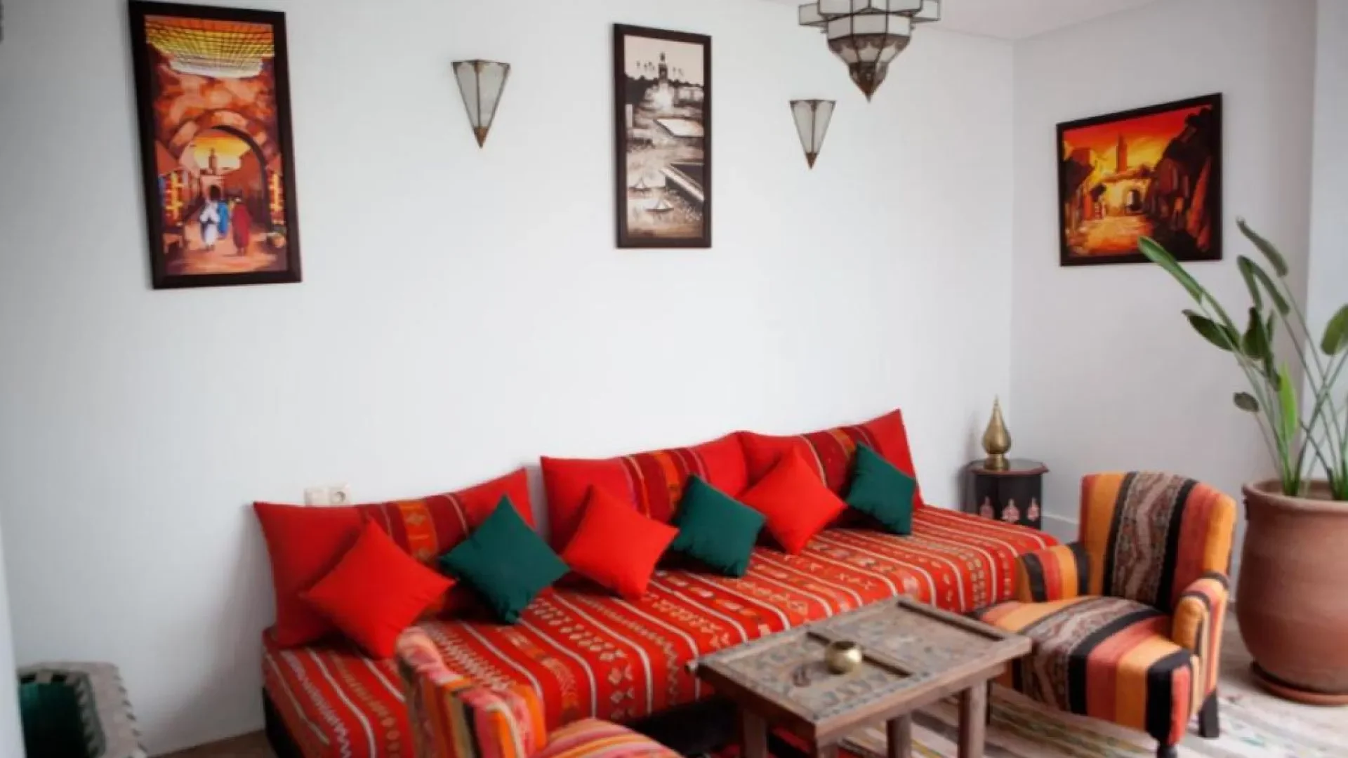 Riad Achwaq lounge