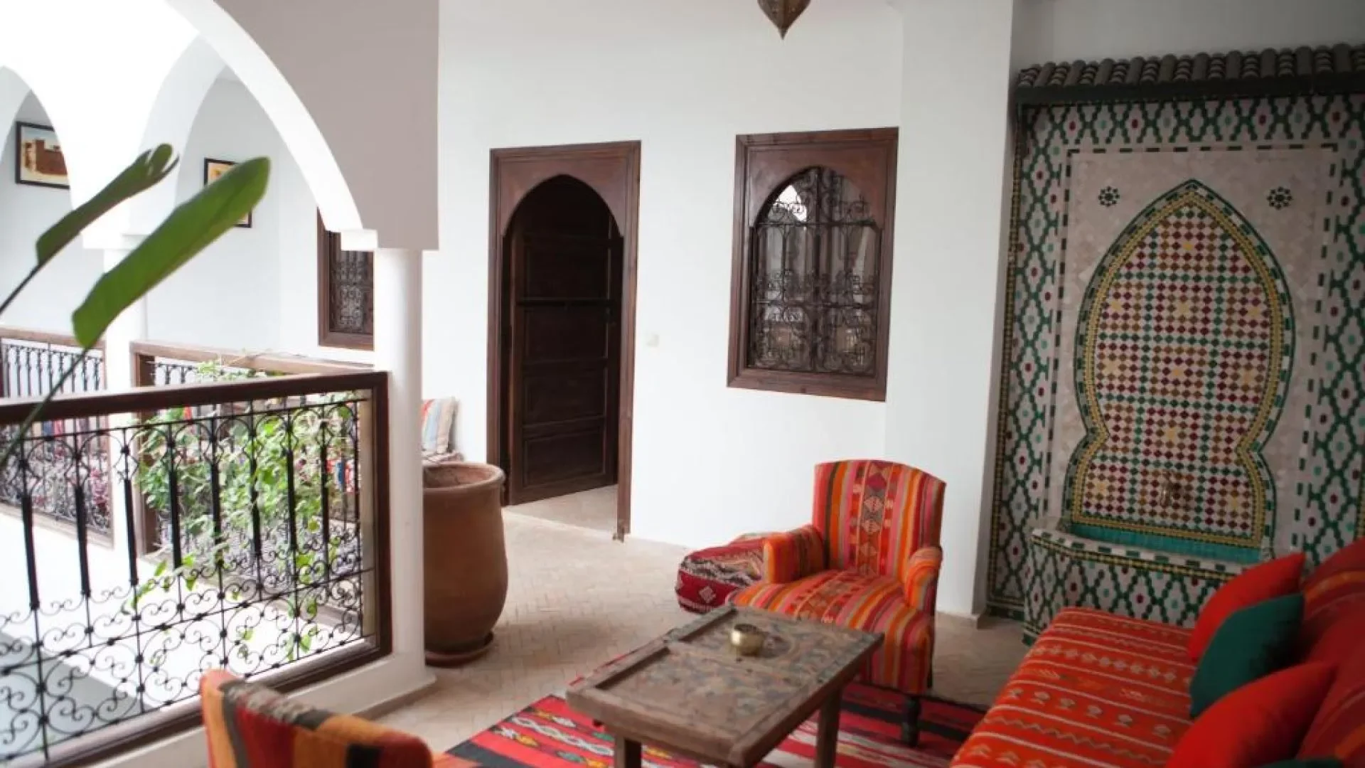 Riad Achwaq lounge